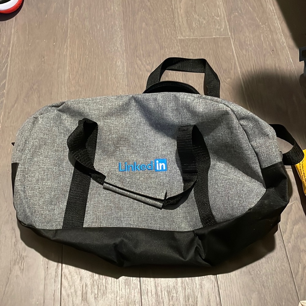 Brand new LinkedIn gym bag